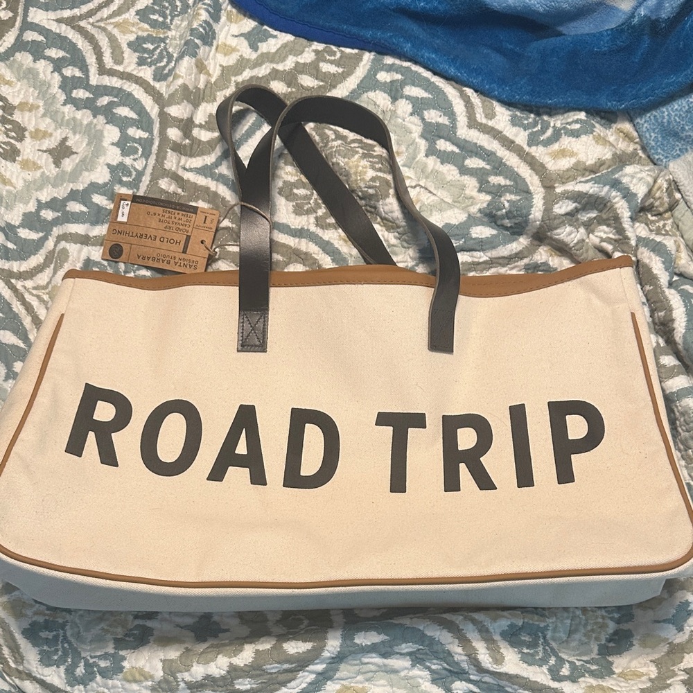 Road Trip Canvas Travel Bag